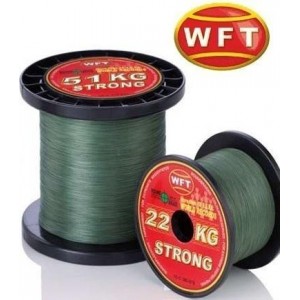 Šňůra pletená WFT KG STRONG NEW 0,12mm, 15kg