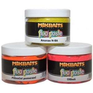 Mikbaits Fluo paste plovoucí těsto 100g - Pampeliška