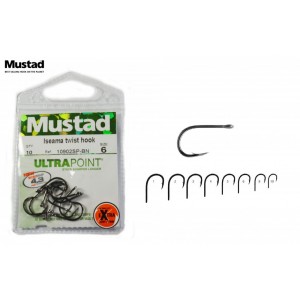 Háček Mustad Iseama Twist vel.1 / 10ks