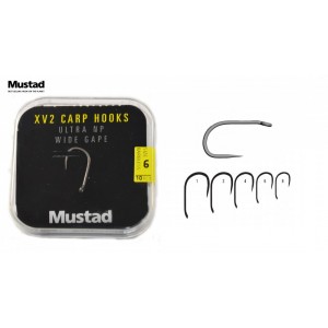 Háček Mustad XV2 Wide Gap vel.8 / 10ks - BEZ PROTIHROTU!