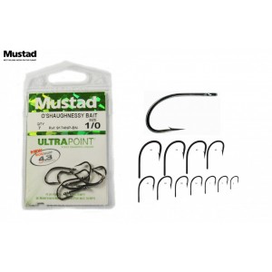 Háček Mustad O´shaughnessy Bait vel.4 / 10ks