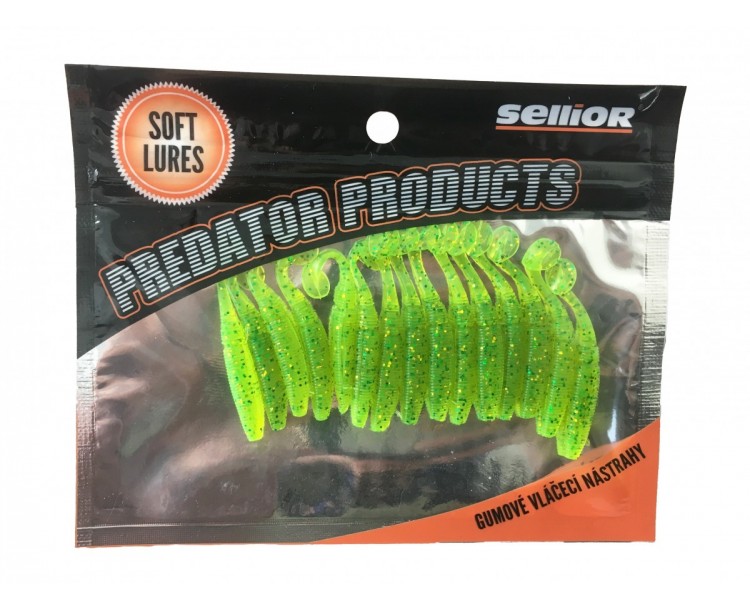 Ripper Sellior Predator Long Shad Green Glitter 50mm / 15ks