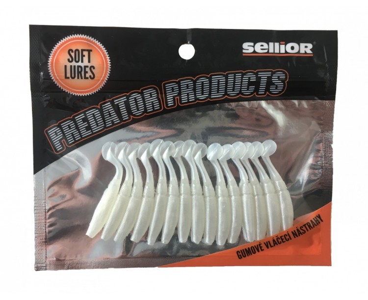 Ripper Sellior Predator Long Shad White 50mm / 15ks
