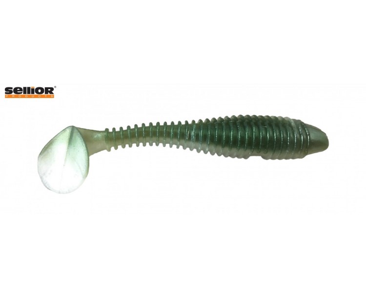 Twister Sellior Predator Worm Frog Green 55mm /10ks