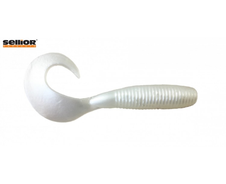 Twister Sellior Predator Tailsoft white 65mm /10ks