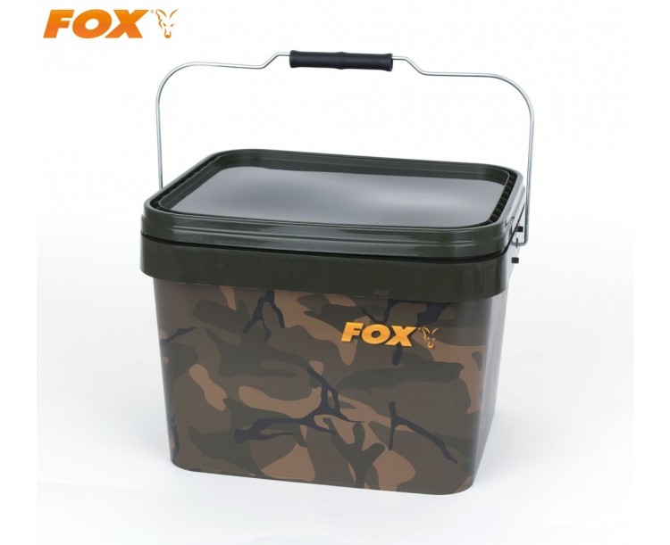 Fox Kbelík plastový Camo Square Bucket 5l