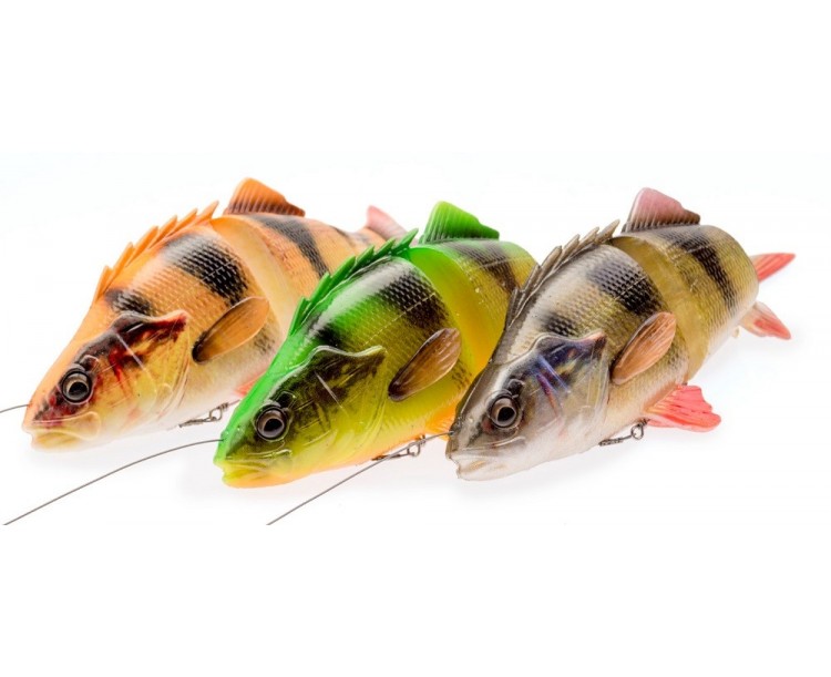 Savage Gear Gumová Nástraha 4D Line Thru Perch SS 01 Perch 17cm 63g