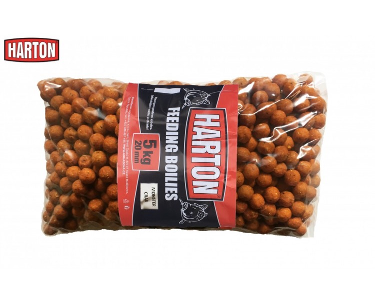 Krmné Boilies Harton 20mm / 5kg příchuť Monster Crab
