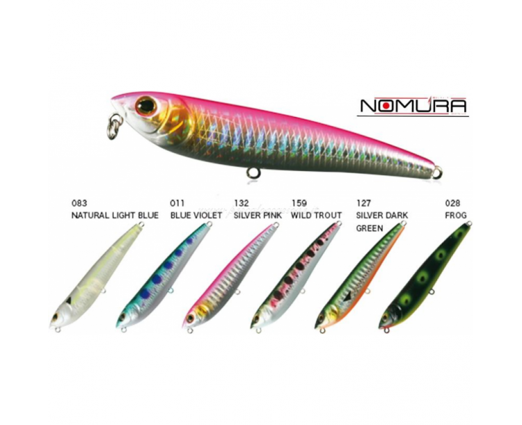 Wobler Nomura Wild Pencil Silver Pink 7cm