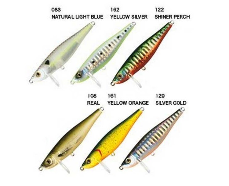 Wobler Nomura Ranger Minnow Yellow Orange 7cm