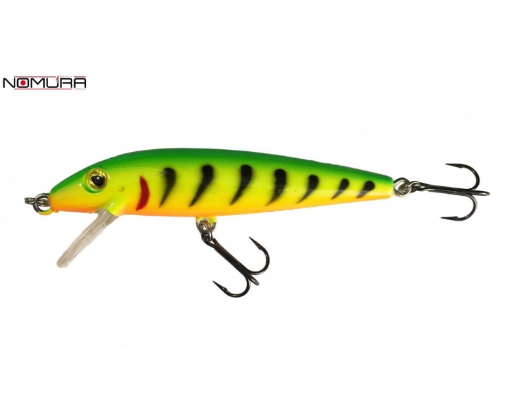 Wobler Nomura Floater Minnow Green Yellow Red 7cm