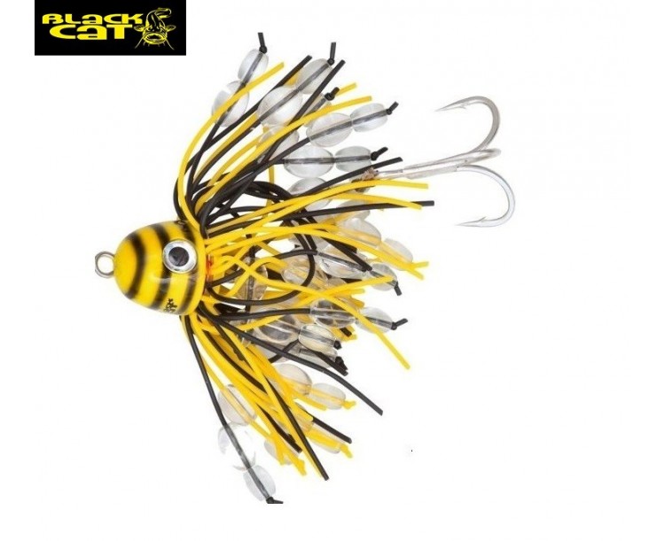 Black Cat Battle Teaser 3/0 6/0 120g žlutá/černá