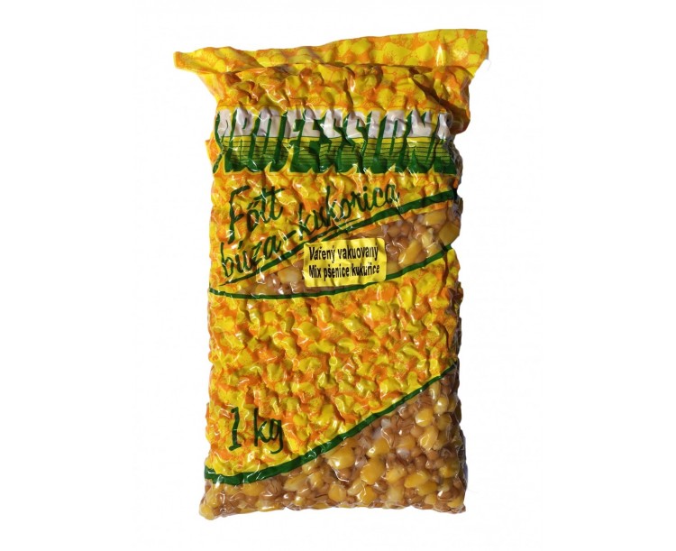 Kukuřice + Pšenice Professional Vařená Vakuovaná - 1kg