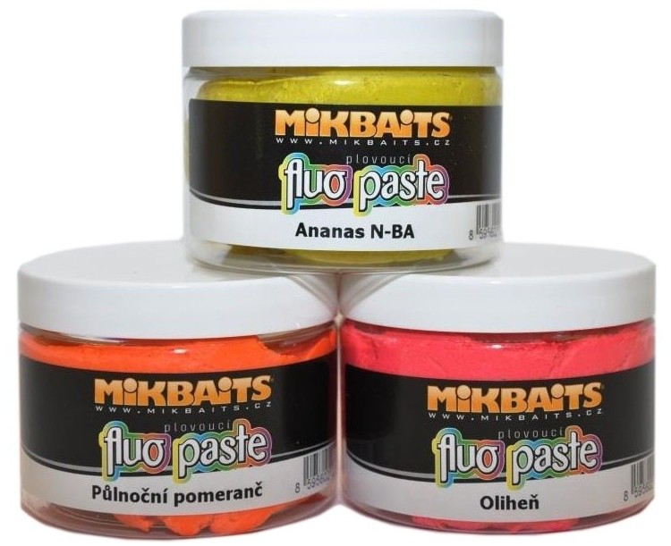 Mikbaits Fluo paste plovoucí těsto 100g - Pampeliška