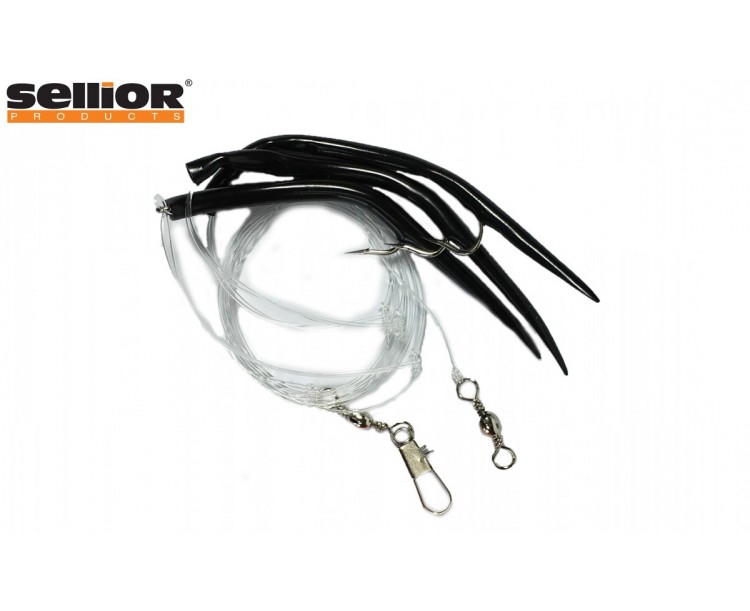 Mořský návazec "Paprika" Sellior - černá vel.4/0