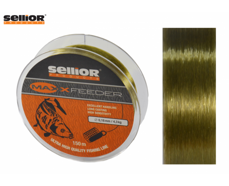 Vlasec Sellior Maxx Feeder 0,18mm / 4,3kg / 150m