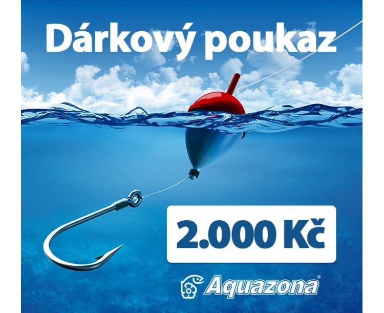 Dárkový poukaz v hodnotě 2000 Kč