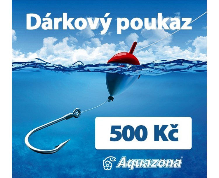 Dárkový poukaz v hodnotě 500 Kč