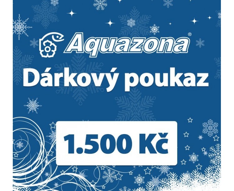Dárkový poukaz v hodnotě 1500 Kč