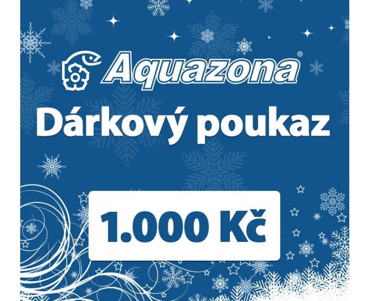 Dárkový poukaz v hodnotě 1000 Kč
