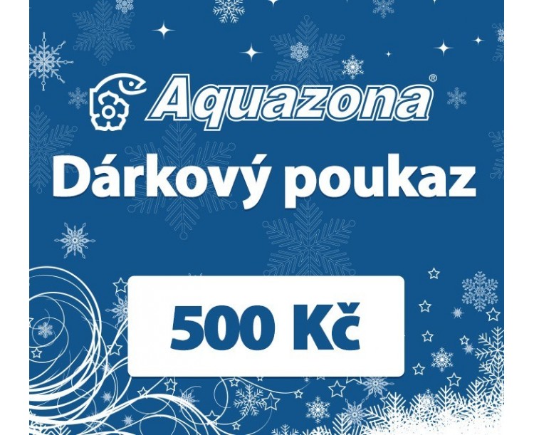 Dárkový poukaz v hodnotě 500 Kč