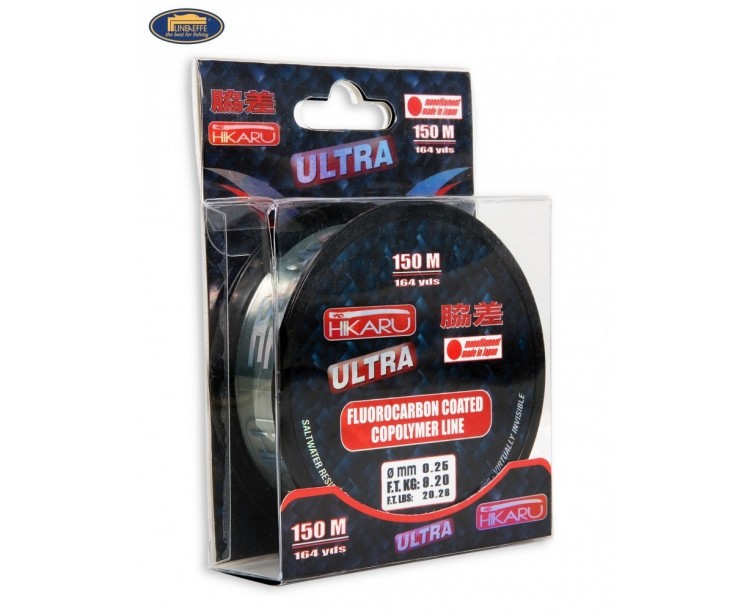 Fluorocarbon Lineaffe Hikaru Ultra 0,14mm / 3,0kg / 150m