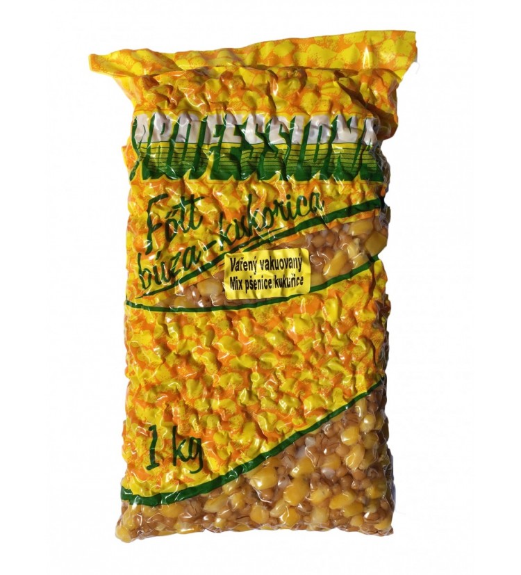 Partikl Kukuřice + Pšenice Professional Vařená Vakuovaná - 1kg