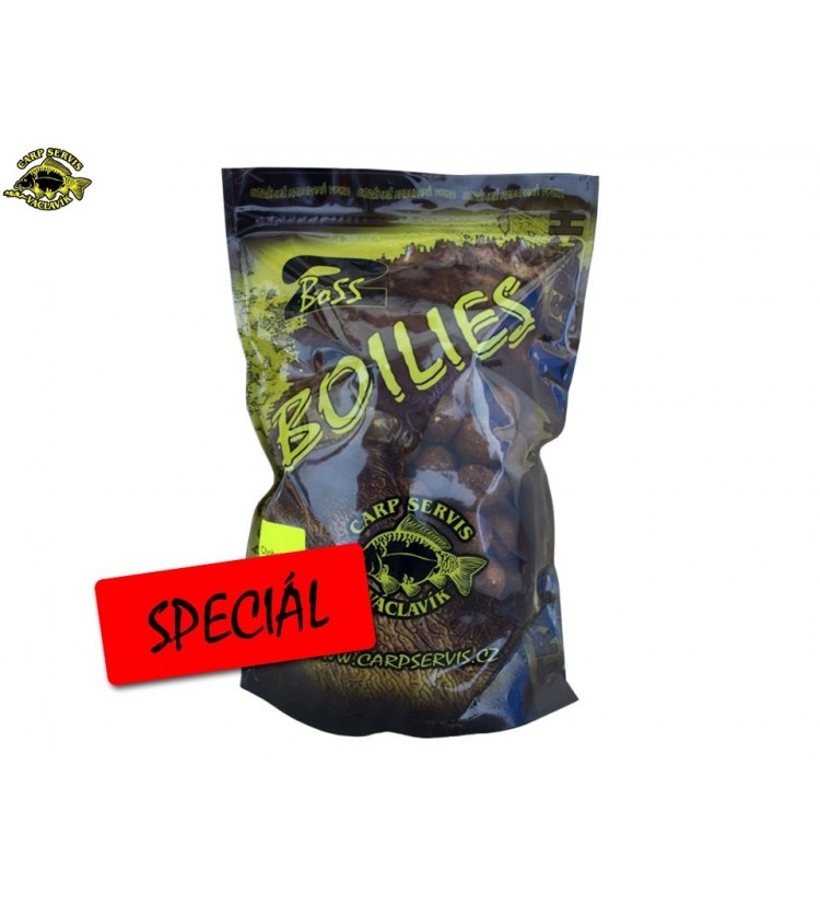 Boilies Boss2 SPECIAL Carp Servis Václavík - Přírodní játra 16mm / 200g