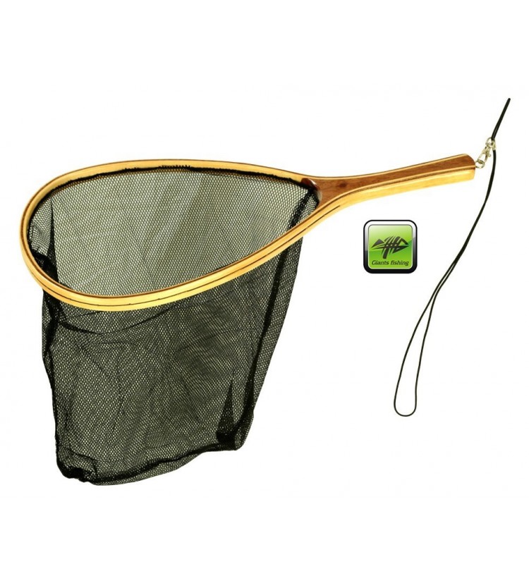 Podběrák Giants Fishing Trout Wood Landing Net
