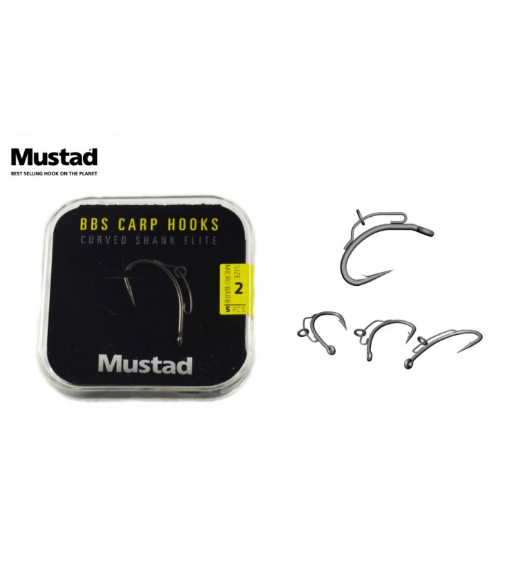 Háček Mustad BBS Curve Shank Elite