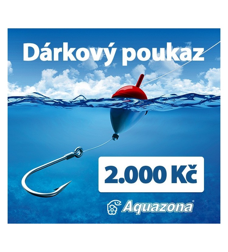 Dárkový poukaz v hodnotě 2000 Kč