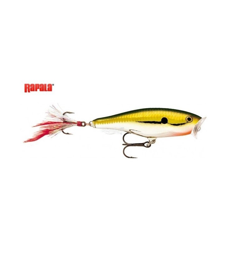 Wobler Rapala Skitter Pop 7cm Gold Chrome