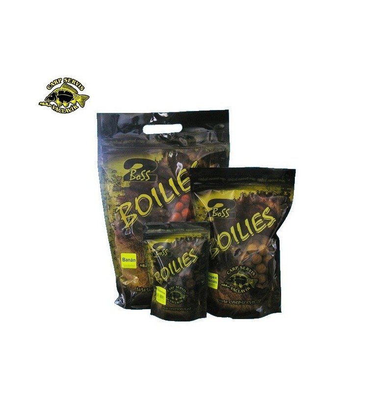 Boilies Boss2 Carp Servis Václavík - různé příchutě 20mm / 200g