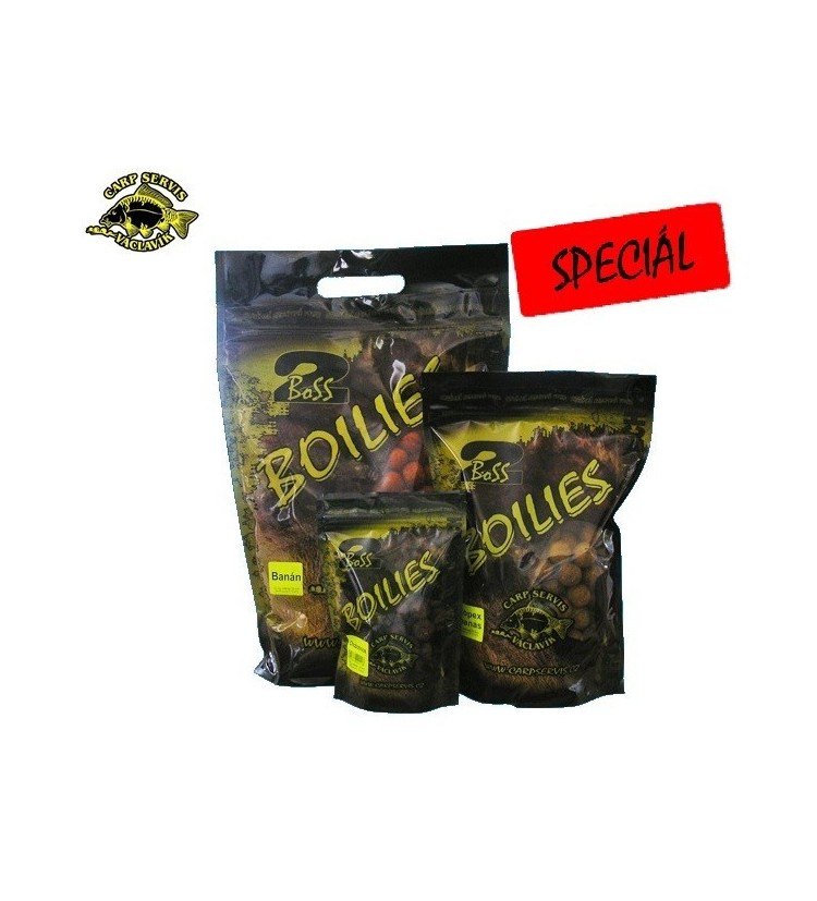 Boilies Boss2 SPECIAL Carp Servis Václavík - různé příchutě 20mm / 1kg