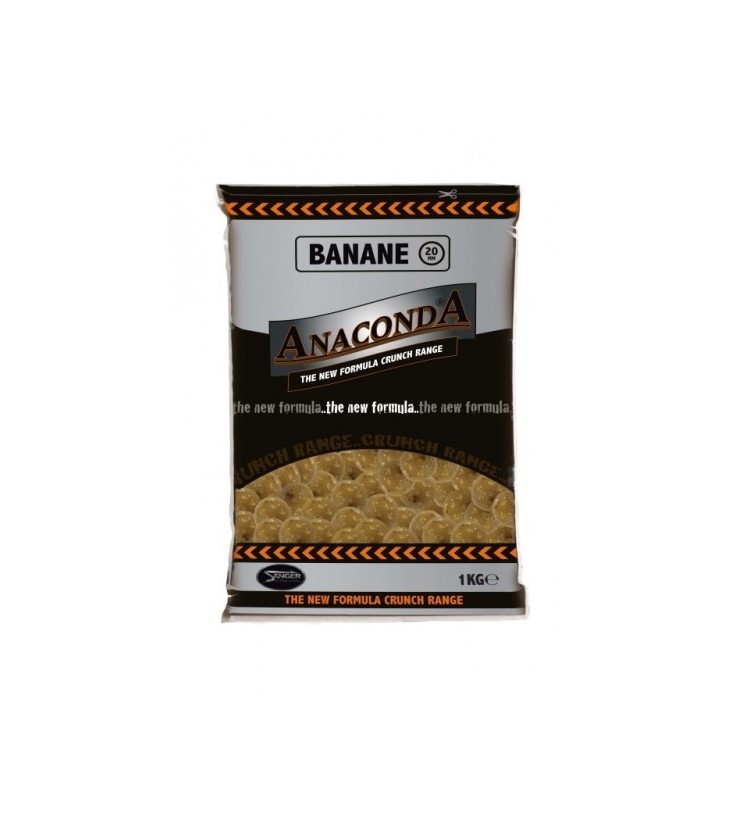 Boilies Anaconda Crunch new formula - 1kg / 20mm / Příchuť korýš / jahoda