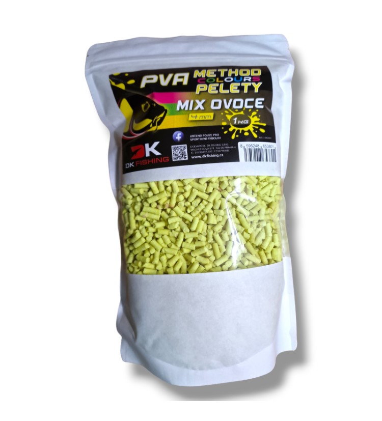 DK FISHING PVA method color ovoce 1kg