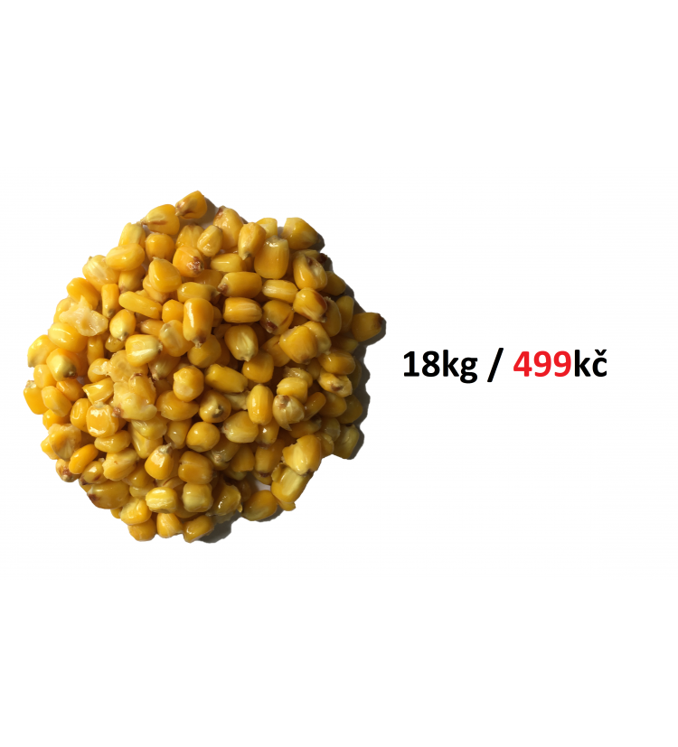 Kukuřice vařená vakuovaná 6 x 3 kg (18kg)