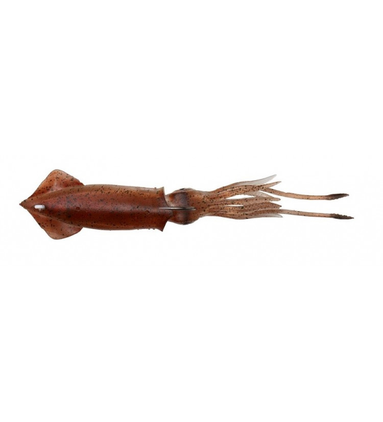 Savage Gear Gumová Nástraha 3D TPE Swim Squid Brown UV