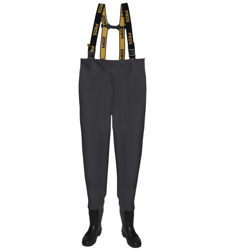 Prsačky PROS STANDARD zelené vel. 45