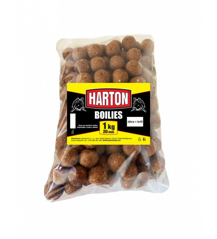 Harton Boillies 20mm / 1kg Játra + krill