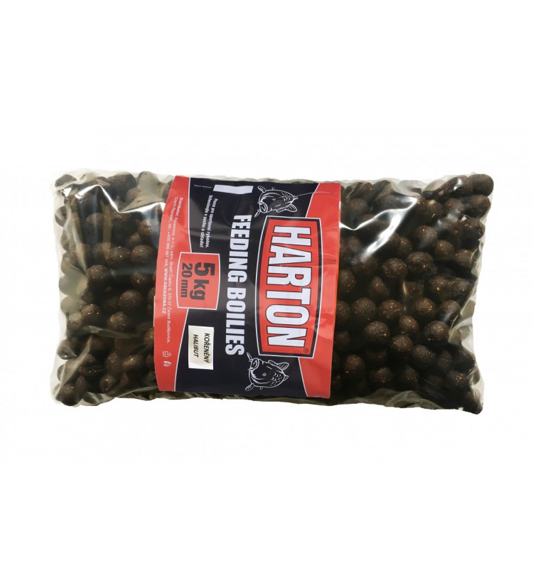 Krmné Boilies Harton 16mm / 5kg příchuť Kořeněný halibut