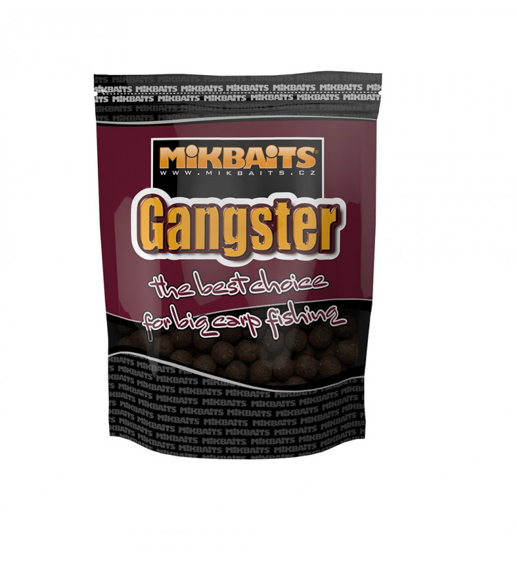 Mikbaits Boilie Gangster GSP Black Squid 1 kg 20 mm