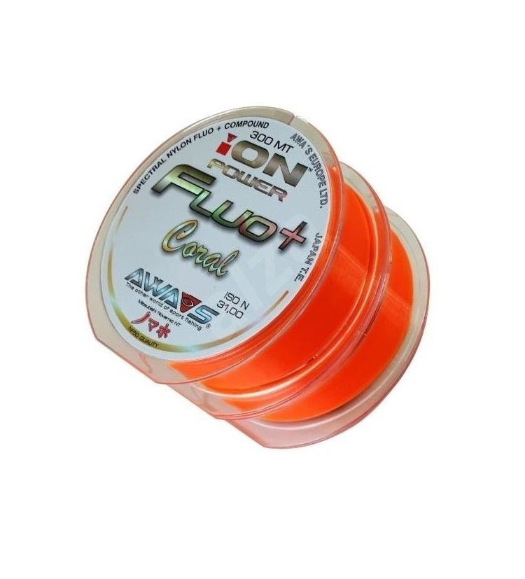 Vlasec AWA-S Ion Power Fluo+ Coral 2x300m