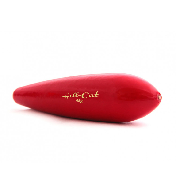 Hell-Cat Podvodní splávek zvukový červený 25 g