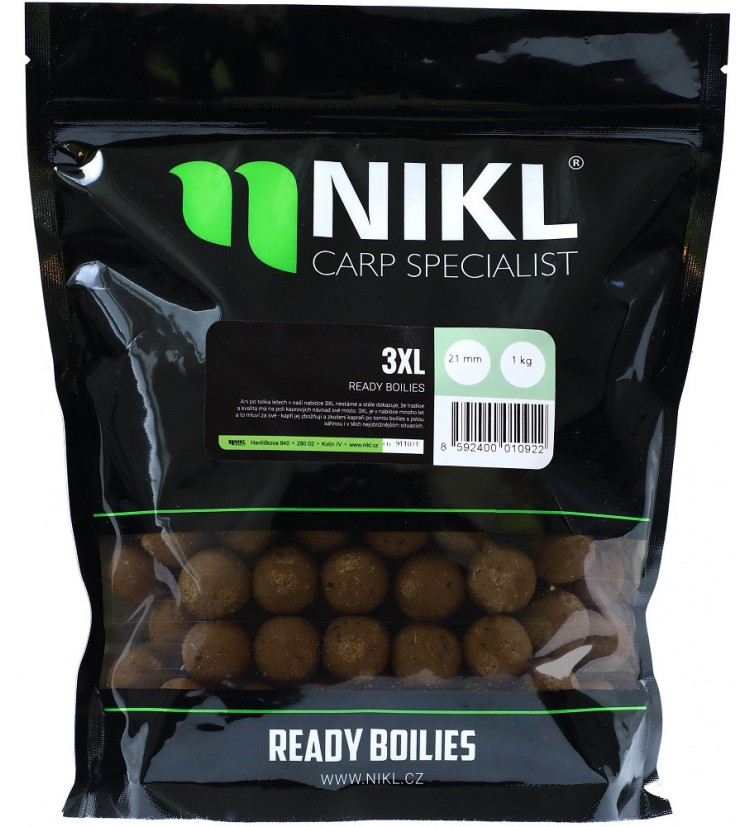 NIKL Boilie READY boilie 3XL 1 kg 20 mm