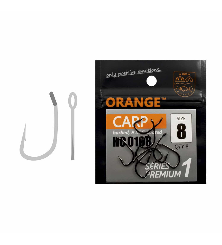 Life Orange háčky Carp Series 1 - 8 ks