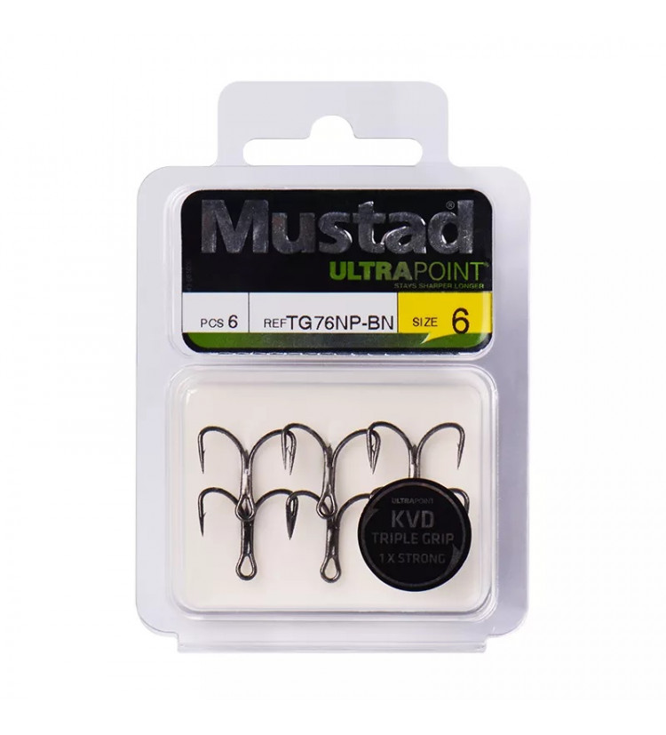 Mustad trojháček Triple Grip Kovaný