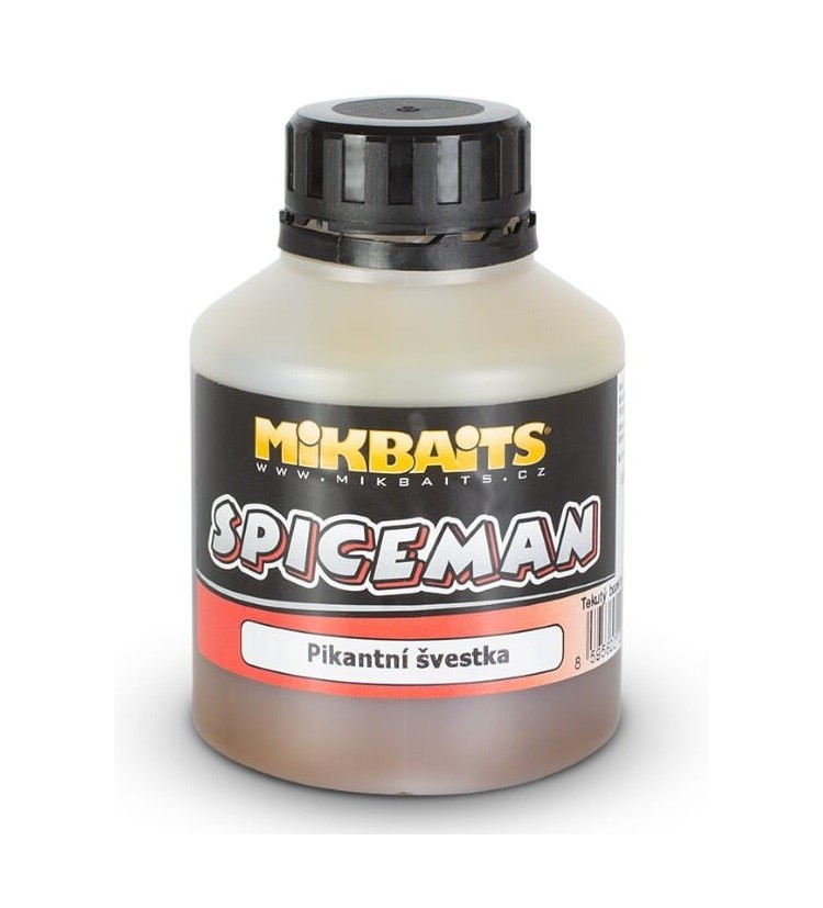 Mikbaits Booster Spiceman Pikantní Švestka 250 ml