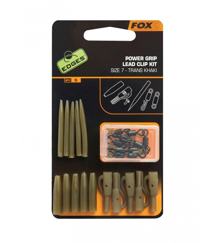 Fox Sestava na montáž Power Grip Lead Clip Kit