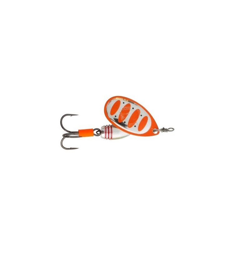 Savage Gear Třpytka Rotex Spinner Fluo Orange Silver vel. 2 / 5,5 g